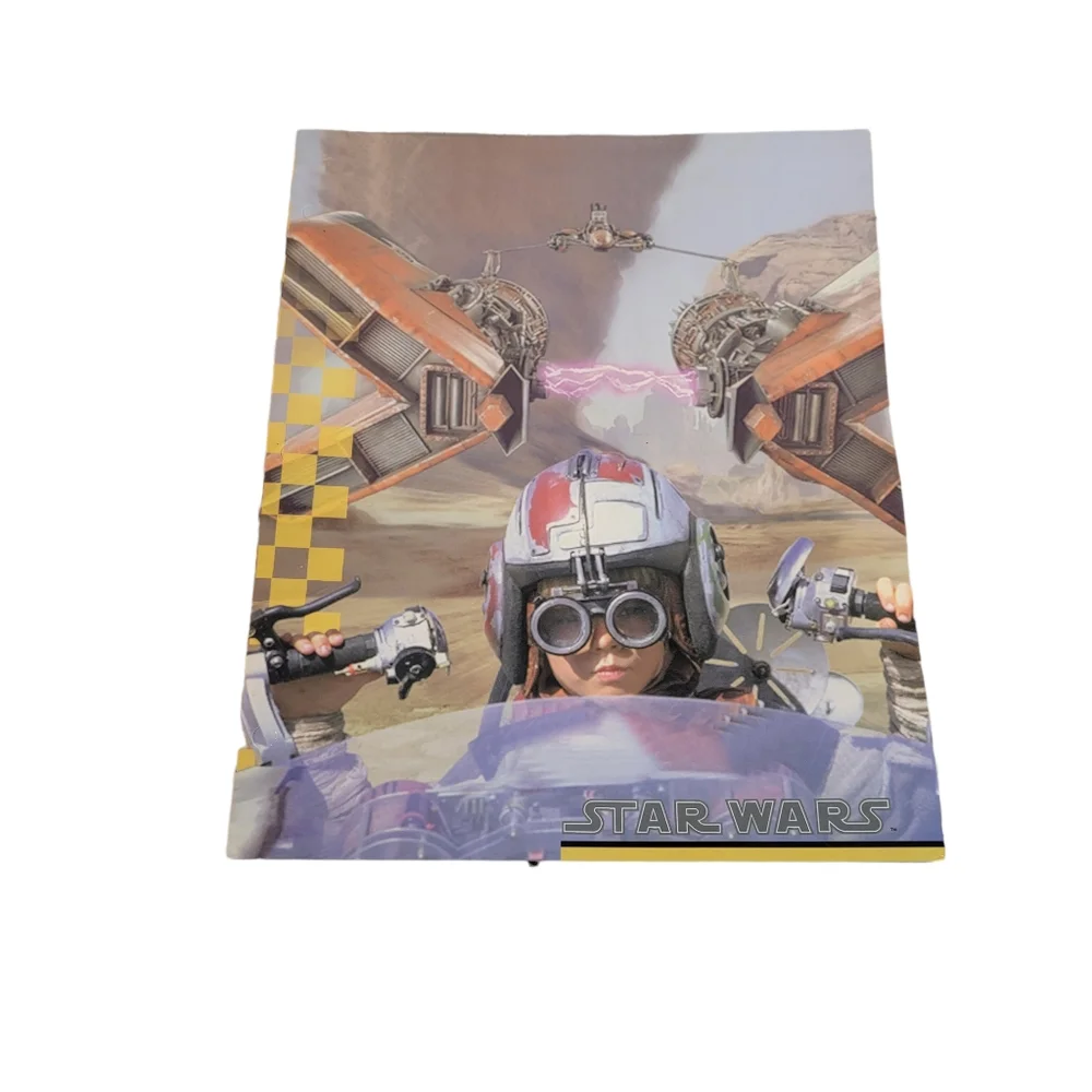 Star Wars Episode 1 Phantom menace, 2000s Printed School Folder Lot of 2